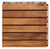 Safavieh Osaka Wooden Floor Tile- 6 Slats-acacia