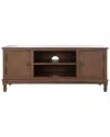 Safavieh Ozark 2-door 1 Shelf Media Stand In Brown