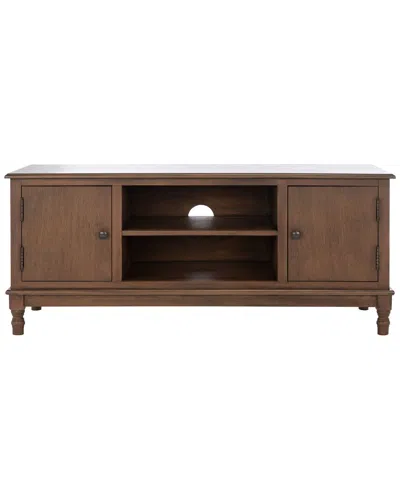 Safavieh Ozark 2-door 1 Shelf Media Stand In Brown