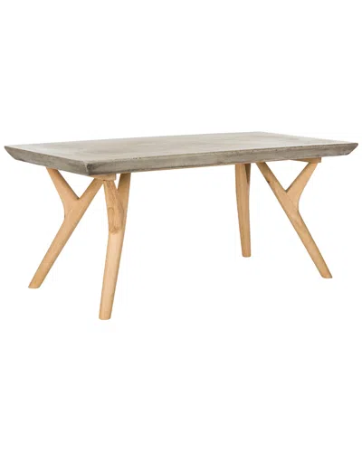 Safavieh Pacey Indoor/outdoor Accent Table In Dark Gray
