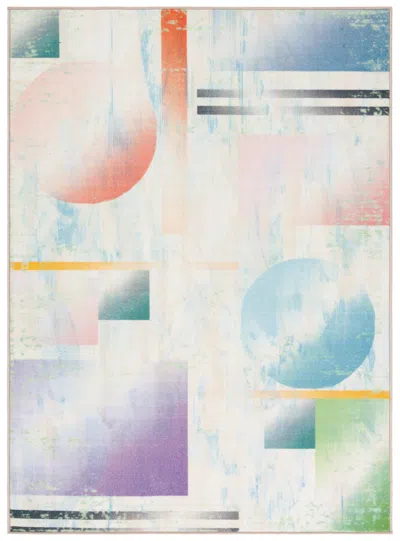 Safavieh Paint Brush Collection Rug In Multi