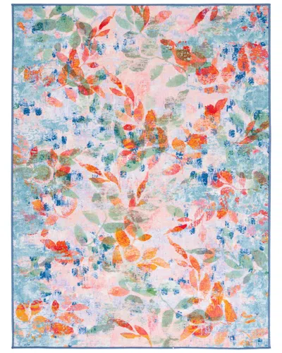 Safavieh Paint Brush Machine-washable Rug In Multi