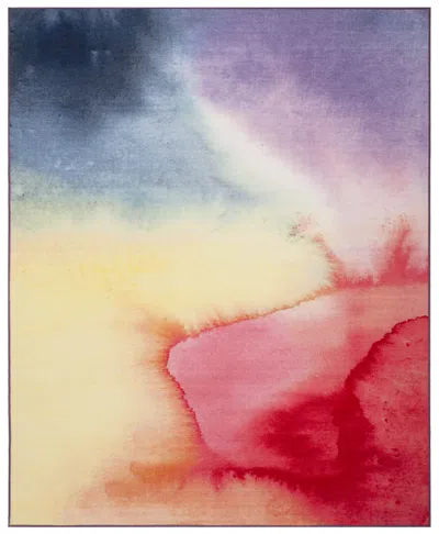 Safavieh Paint Brush Rug In Multi