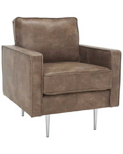 Safavieh Paityn Accent Chair In Brown