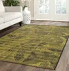 Safavieh Palazzo Machine Made Area Rug, Black / Green Traditional Style Easy Care In Green