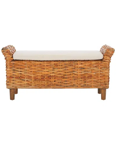 Safavieh Palermo Bench In Brown