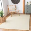 Safavieh Palm Beach Machine Made Area Rug, Ivory Solid / Tonal Style Easy Care In Neutral