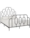 Safavieh Paloma Metal Retro Bed In Black