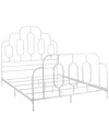 Safavieh Paloma Metal Retro Bed In White