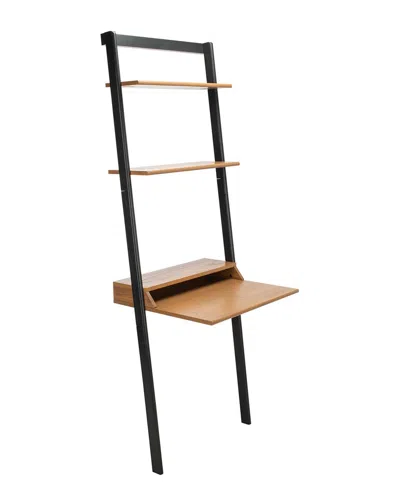 Safavieh Pamella 2-shelf Leaning Desk In Brown
