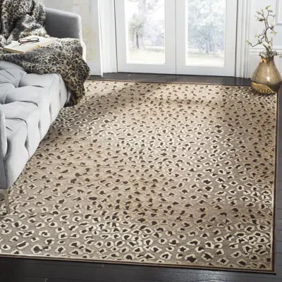 Safavieh Paradise Machine Made Area Rug, Beige / Brown Contemporary Style Easy Care