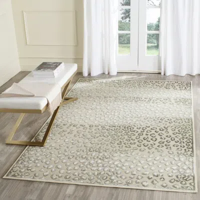 Safavieh Paradise Machine Made Area Rug, Cream / Multi Contemporary Style Easy Care In Neutral