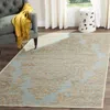 Safavieh Paradise Machine Made Area Rug, Stone / Aqua Traditional Style Easy Care In Multi