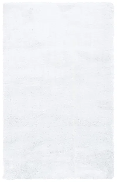 Safavieh Paris Shag Collection Handmade Rug In White