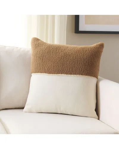 Safavieh Parker Pillow In Brown