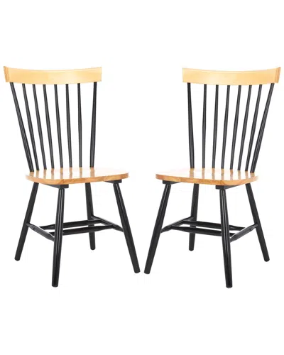 Safavieh Parker Spindel Side Chair In Brown