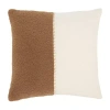 Safavieh Parker Square Throw Pillow In Brown