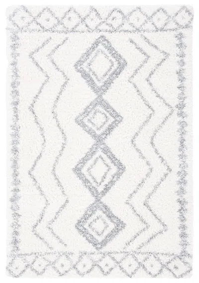 Safavieh Parma Shag Collection Rug In White