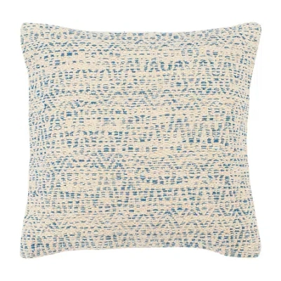 Safavieh Parvati Square Throw Pillow In Blue