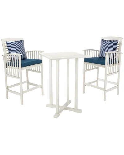 Safavieh Pate Outdoor 3pc Bar 39.8-inch H Table Bistro Set