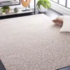 Safavieh Pattern And Solid Machine Made Area Rug, Beige Solid / Tonal Style Easy Care In Gray