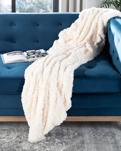 Safavieh Pebbles Throw In Neutral