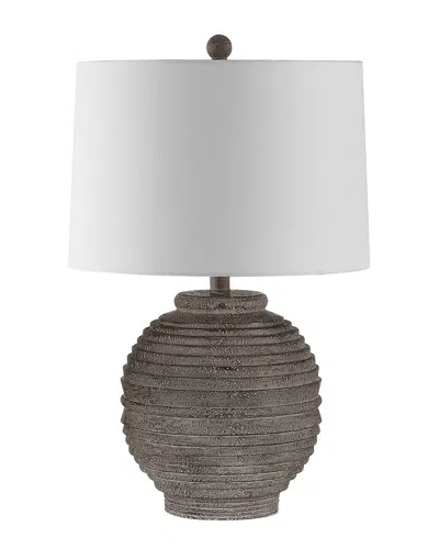 Safavieh Pendri 24in Table Lamp In Gray