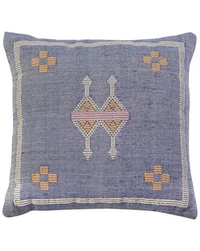 Safavieh Petrea Pillow In Blue