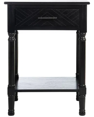 Safavieh Peyton 1-drawer Accent Table In Black