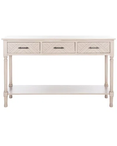 Safavieh Peyton 3-drawer Console Table In Neutral