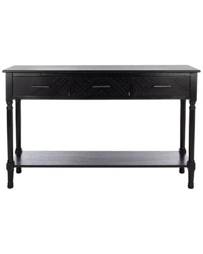 Safavieh Peyton 3-drawer Console Table In Black
