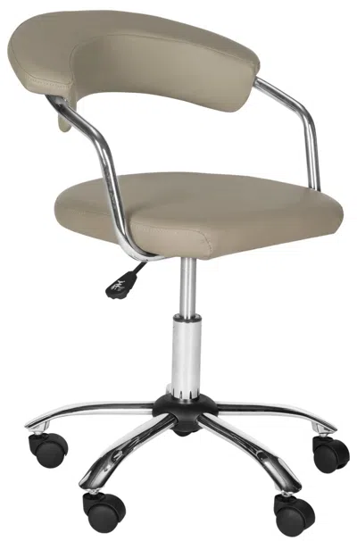 Safavieh Pier Desk Chair In Neutral
