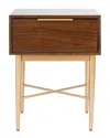 Safavieh Pierre One Drawer Nightstand In Brown