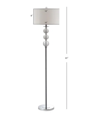 Safavieh Pipa Glass Globe Floor Lamp In Multi