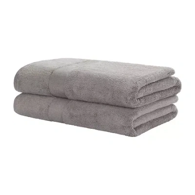 Safavieh Plush 2-pc. Bath Towel Set In Gray