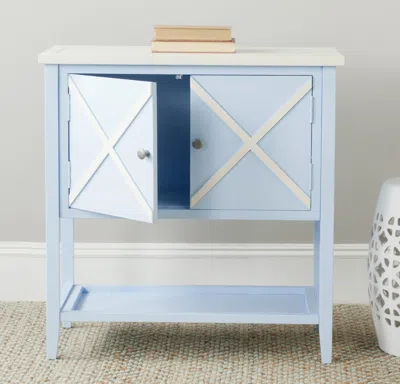 Safavieh Polly Sideboard In Blue