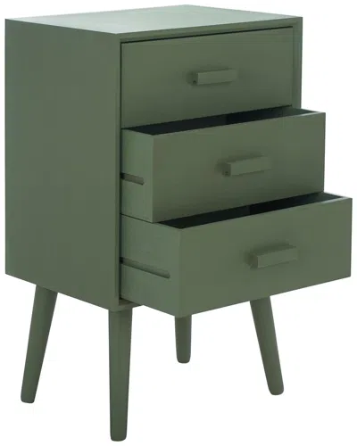 Safavieh Pomona 3-drawer Accent Table In Green