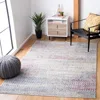 Safavieh Porcello Machine Made Area Rug, Ivory / Grey Contemporary Style Easy Care In Gray