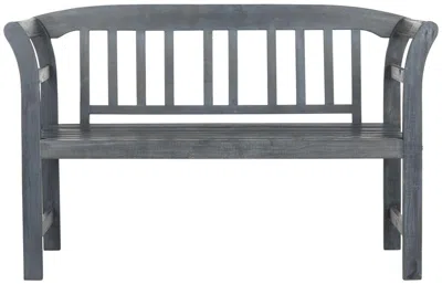 Safavieh Porterville 2 Seat Bench In Gray