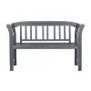 Safavieh Porterville Patio Collection Bench In Gray