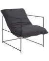 Safavieh Portland Pillow Top Accent Chair In Grey