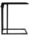 Safavieh Portland Usb Side Table In Black