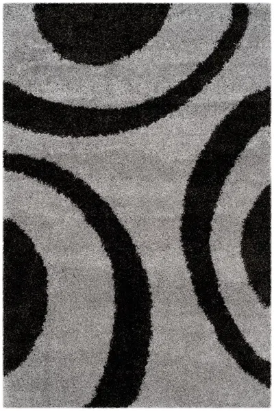 Safavieh Portofino Shag Collection Rug In Gray