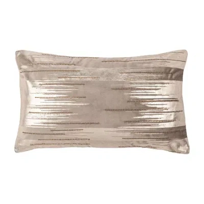 Safavieh Prasla Rectangular Throw Pillow In Gold