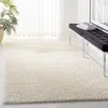 Safavieh Primo Shag Machine Made Area Rug, Ivory Shag / Flokati Style Easy Care In Neutral
