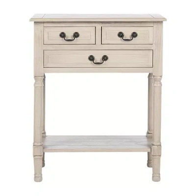 Safavieh Primrose 3-drawer Console Table In Neutral