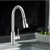 Safavieh Prosper Pull Down Single Handle Kitchen Faucet In Chrome