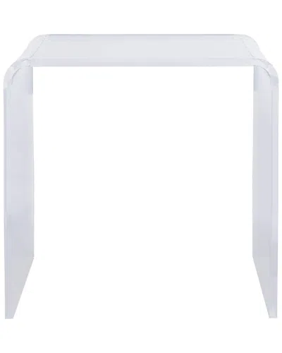 Safavieh Pryor Acrylic Side Table In Clear