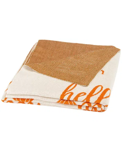 Safavieh Pumpkin Throw In Orange