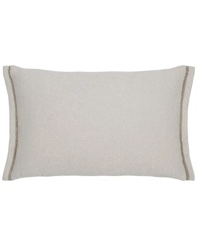 SAFAVIEH SAFAVIEH PYPER 15X23 LINEN-BLEND LUMBAR PILLOW